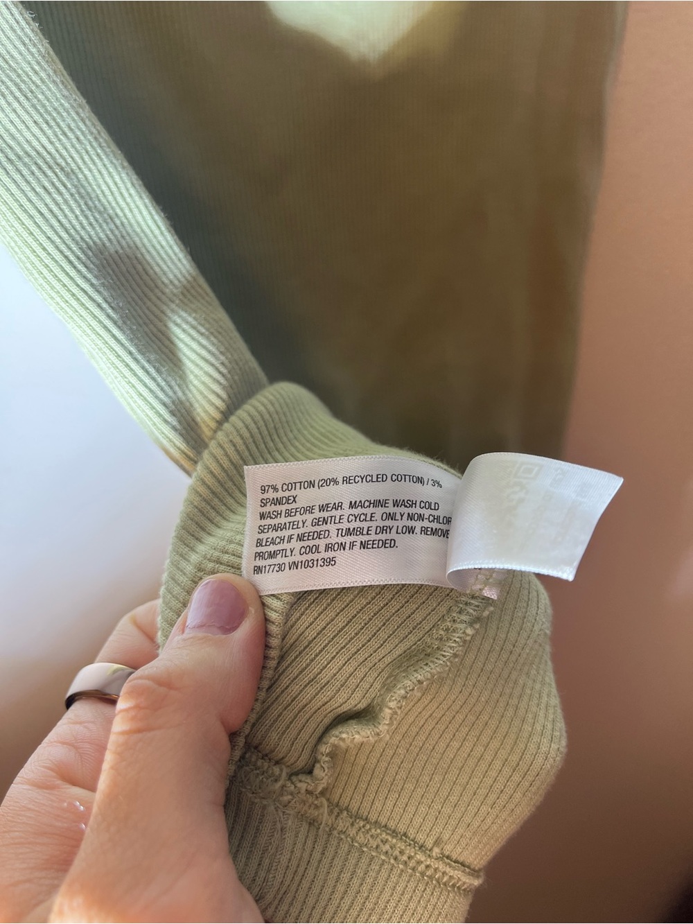 Universal Thread Henley Tank Sage Green - Picture 6 of 6